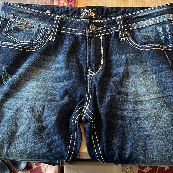 Rock Revival Dark Wash Skinny Jeans, NWOT, 12 - Picture 10 of 10